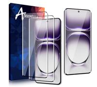 Anoowkoa Protector de Pantalla para Oppo Reno 12,Cristal Templado Pantalla Entera Antihuellas elícula protectora de vidrio templado Oppo Reno 12,2 PCS