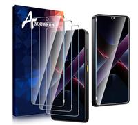 Anoowkoa Protector de Pantalla para Redmi Note 14S 4G/Xiaomi Poco X7 Pro,Cristal Templado Pantalla Entera Antihuellas elícula protectora de vidrio templado Note 14S 4G,3 PCS