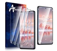 Anoowkoa Protector de Pantalla para TCL 60 NxtPaper 4G,Cristal Templado Pantalla Entera Antihuellas elícula protectora de vidrio templado TCL 60 NxtPaper 4G,3 PCS