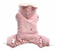 Anorak para perros Glitz & Glamour de DoggyDolly, rosa