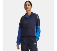 Anorak Under Armour Challenger para mujer Washed Marino Azul / High Vis Amarillo XS