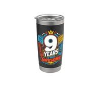 Años 108 Meses 3287 Días De Ser Totalmente Increíble Siempre Vaso térmico de acero inoxidable de doble pared