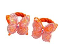 Años 2000 Peinado Lentejuelas Mariposa Vinculaciones para el Cabello Elástico Crujiente Piezas