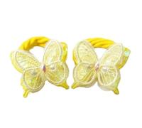 Años 2000 Peinado Lentejuelas Mariposa Vinculaciones para el Cabello Elástico Crujiente Piezas