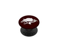 Años 90 Y2K Lazy Gordito Gato Tomcat por Fish Bones PopSockets PopGrip Adhesivo