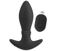 Anos RC Moving Rings Tapón anal Black 16,4 cm