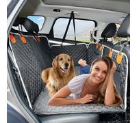 ANOSOSPECIAL Extensión del Asiento Trasero, Funda del Asiento del automóvil para Perros, Hamaca Viaje Mascotas Impermeable, colchón Campamento automóviles Duradero y fácil Limpiar (Negro)