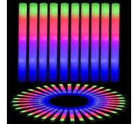 Anosuwa 42 Piezas de Varilla de Espuma LED, Varilla de Espuma LED, Varilla de Linterna LED de Color multimodo para Fiestas, conciertos, Eventos, Nochevieja, cumpleaños, Bodas, Festivales de música