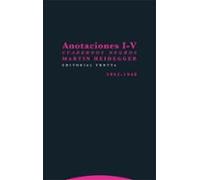 Anotaciones I-v: Cuadernos Negros (1942-1948)