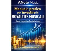 ANote Music Guida completa alla piattaforma: manuale pratico per investire in royalties musicali