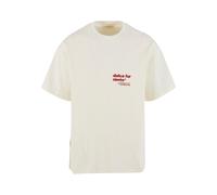 Another Cotton Lab Camiseta 'Leisure Club' rojo oscuro / blanco natural XXL EUR