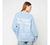 Another Cotton Lab Far Away From Home Knit Sweater azul S