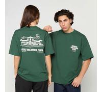Another Cotton Lab Mental Vacation Oversized T-Shirt verde S