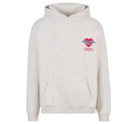 Another Cotton Lab Sudadera 'Late Delivery' azul / gris moteado / rojo M EUR