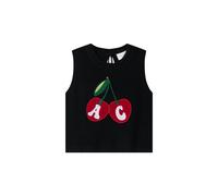 Another Cotton Lab Top de punto 'Cherry' verde / rojo / negro / blanco M EUR