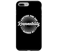 Another Fine Day Ruined by Responsibility Funny Parenthood Carcasa para iPhone 7 Plus/8 Plus