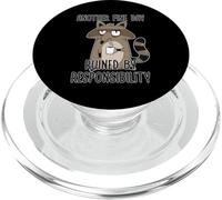 Another Fine Day Ruined by Resposibility PopSockets PopGrip para MagSafe