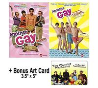 Another Gay Movie: Complete Movie Series 1-2 The Sequel: Gays Gone Wild! + Loaded with Special Features + Bonus Art Card