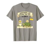 Another Lap Around The Sun Cake Party Box Turtle Birthday Camiseta