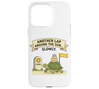 Another Lap Around The Sun Cake Party Box Turtle Birthday Carcasa para iPhone 15 Pro MAX