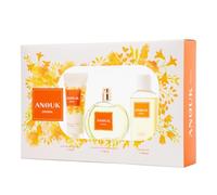 ANOUK - Original, Estuche Regalo de Mujer, Pack de 3 Piezas (Perfume 100 ml + Crema de Cuerpo 75 ml + Gel de Baño 100 ml)