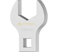 ANPUDS Llave de llave inglesa de 29 mm, tipo V de 1/2 pulgadas, llave inglesa métrica, llave combinada para mantenimiento de grifos, tuercas de máquina y aire acondicionado