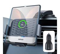ANPULES Cargador Inalámbrico Coche para Z Fold 4/3/2, Qi Wireless Car Charger Soporte con Bloqueo Automático Rápida Salida de Aire para Samsung Galaxy Fold 3/Galaxy Z Fold 2, iPhone 14/12/13 Pro MAX