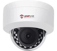 Anpviz 4MP Cámara de Vigilancia PoE con Micrófono, Visión Nocturna IR, Detección de Movimiento, Acceso Remoto, Interior y Exterior, IP66, Metal Carcasa, Memoria NFS y NVR, Sin Instantánea(Serie U)