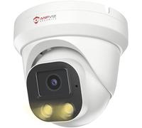 Anpviz 4MP PoE IP Cámara Vigilancia Exterior, Detección Inteligente de Personas, visión Nocturna Inteligente en Color, Acceso Remoto, Carcasa Totalmente metálica, micrófono Integrado, IP66 (U Series)