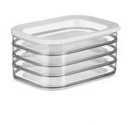 ANQKYO Caja de almacenamiento de alimentos de varias capa 1set Multi-layer Food Storage Box with Lid Deli Meat Container for Fridge Ham and Cheese for Stackable Boxes with for Cold Cuts
