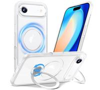 Anqrp Funda con Soporte 360° para iPhone 17 Air, con Anillo de Soporte magnético Giratorio