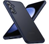 Anqrp Zero Serie Funda para Samsung Galaxy S23 FE 5G, Carcasa Mate Translúcida Antigolpes de Militar, Cubierta Protectora Teléfono Delgada y Suave de TPU Anticaída para Samsung S23 FE 6.4", Azul