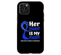 Anquilosante Espondilitis Concientización Cinta Azul Familia Fighter Carcasa para iPhone 11 Pro