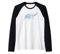 Anquilosaurio, Dino, Dinosaurio Camiseta Manga Raglan