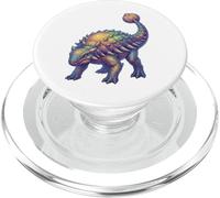 Anquilosaurio Dinosaurio Vida Prehistórica Especies Blindadas PopSockets PopGrip para MagSafe