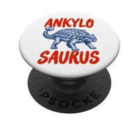 Anquilosaurio Ilustración Dinosaurio PopSockets PopGrip Adhesivo