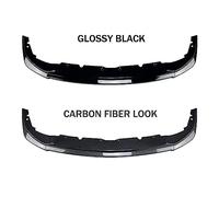 ANram Carro pára-choques Spoiler dianteiro para BMW 1 Series F40 118i 120i 128ti M Sport 2020 2021 2022 2023,para-choques dianteiro de Lip Kit Corpo Spoiler proteção acessórios,B-Glossy Black