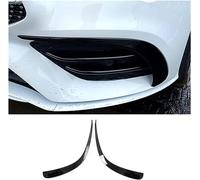 ANRAM para Mercedes Benz CLA Class W118 C118 CLA250 CLA180 CLA200 2019-2020 Parachoques Delantero De Coche Divisor Canard Divisor De Labios Aletas Difusor,Coche Alerón Accesorios,B-Glossy Black