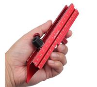 Anreißwerkzeuge Für Holz | Präzisions-Messgerät | Zimmermannswinkel Anreiß-Messlineal | Bauwesen, Rahmenplanung, Zeichnen, Teppich- Und Fliesenarbeiten