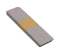 ANRO Alfombra escalera antideslizante 10 uds autoadherente Beige 100x25 cm | Autoadherente sin pegamento · Antideslizante · Poliéster con reverso de TPE-silicona · Lavable · Para escaleras interiores
