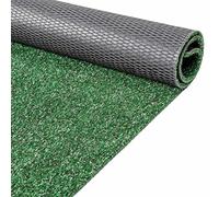 ANRO Felpudo antisuciedad, antideslizante, para interior y exterior, lavable, para pasillo, entrada, poeta, venta por metros, verde, 160 x 100 cm (rectangular)