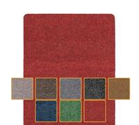 ANRO Felpudo antisuciedad, Lavable, Impermeable, Resistente, para Entrada, Puerta, Pasillo, Cocina, Dormitorio, Poeta, 60 x 180 cm, Color Rojo