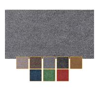 ANRO Felpudo antisuciedad, lavable, impermeable, resistente, para entrada, puerta, pasillo, cocina, dormitorio, poeta, tamaño 50 x 100 cm, color gris