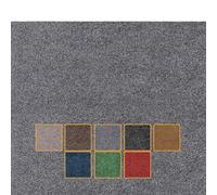 ANRO Felpudo antisuciedad, lavable, impermeable, resistente, para entrada, puerta, pasillo, cocina, dormitorio, poeta, tamaño 90 x 150 cm, color gris