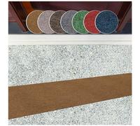 ANRO Felpudo antisuciedad, Lavable, Impermeable, Resistente, para Entrada, Puerta, Pasillo, Cocina, Dormitorio, Poeta, 60 x 180 cm, Alfombra de Coco
