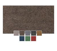 ANRO Felpudo antisuciedad, Lavable, Impermeable, Resistente, para Entrada, Puerta, Pasillo, Cocina, Dormitorio, Poeta, tamaño 50 x 100 cm, Color marrón Oscuro