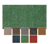 ANRO Felpudo antisuciedad, lavable, impermeable, resistente, para entrada, puerta, pasillo, cocina, dormitorio, poeta, 50 x 100 cm, color verde