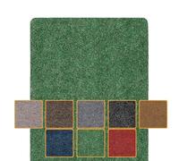 ANRO Felpudo antisuciedad, Lavable, Impermeable, Resistente, para Entrada, Puerta, Pasillo, Cocina, Dormitorio, Poeta, 40 x 120 cm, Color Verde