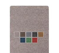 ANRO Felpudo antisuciedad, Lavable, Impermeable, Resistente, para Entrada, Puerta, Pasillo, Cocina, Dormitorio, Poeta, tamaño 60 x 180 cm, Color marrón Claro