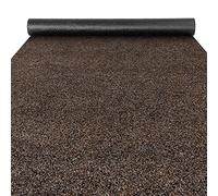 ANRO Felpudo Schmutzfangmatte Alfombra Läufer Sauberlaufmatte para Interior/Exterior Pasillo Entrada Poet Marrón 100x280cm